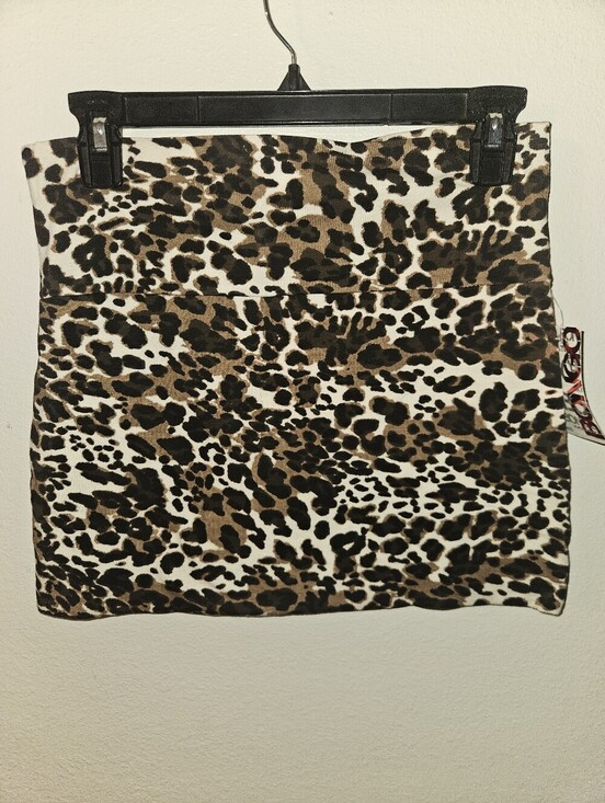 BONGO Dresses & Skirts - Bongo Juniors Vintage Cheetah Print Skirt Size M NWT